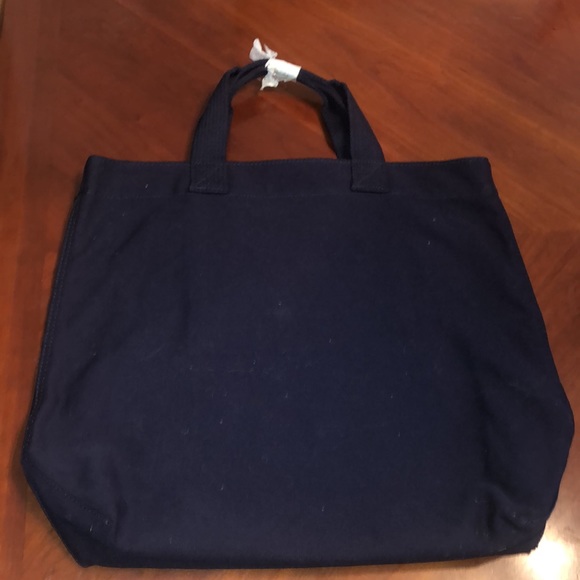 Gap NWOT EUA flag blue w white logo canvas bag “as is” - Picture 8 of 9